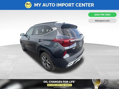 Gravity Gray 2021 Kia Seltos EX