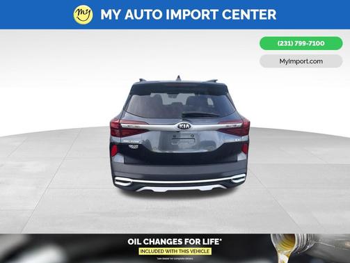 Gravity Gray 2021 Kia Seltos EX