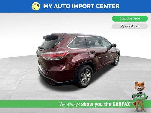 Ooh La La Rouge Mica 2014 Toyota Highlander XLE