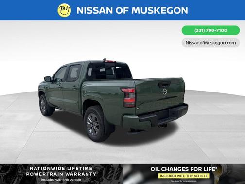 Tactical Green Metallic 2026 Nissan Frontier SV