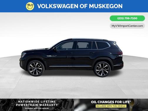 Deep Black 2026 Volkswagen Atlas 2.0T SEL Premium R-Line 4MOTION