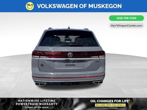 Pure Gray 2026 Volkswagen Atlas 2.0T SEL Premium R-Line 4MOTION