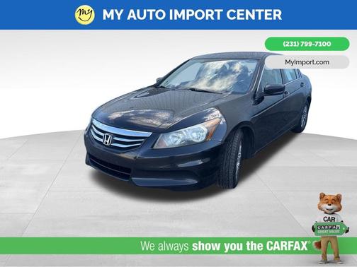 Crystal Black Pearl 2012 Honda Accord SE