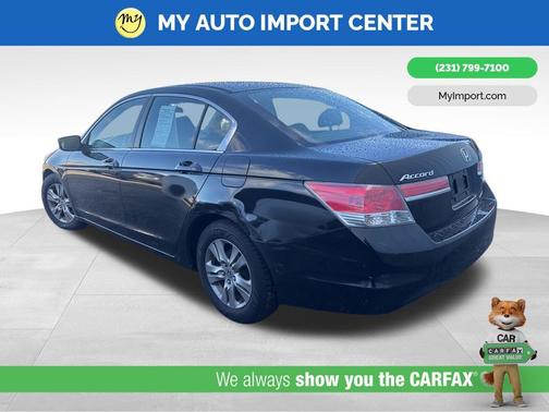 Crystal Black Pearl 2012 Honda Accord SE
