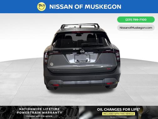 Gun Metallic 2026 Nissan Kicks SR