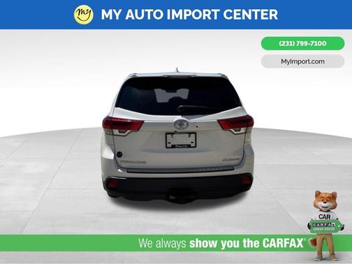Blizzard Pearl 2017 Toyota Highlander XLE