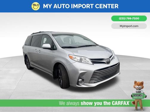 Celestial Silver Metallic 2020 Toyota Sienna XLE Premium