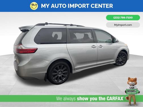 Celestial Silver Metallic 2020 Toyota Sienna XLE Premium
