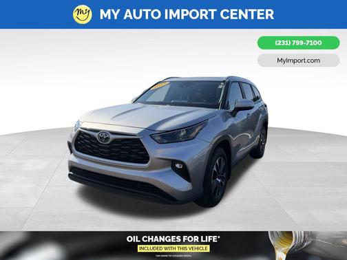 Celestial Silver Metallic 2023 Toyota Highlander Hybrid XLE