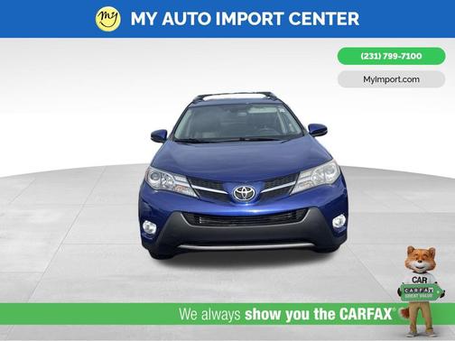 Blue 2014 Toyota RAV4 Limited
