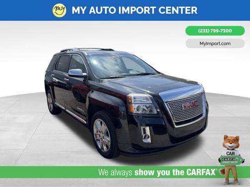 Carbon Black Metallic 2014 GMC Terrain Denali