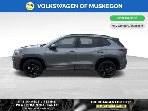 platinum gray metallic 2026 Volkswagen Tiguan 2.0T SE R-Line Black 4MOTION