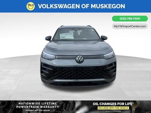 platinum gray metallic 2026 Volkswagen Tiguan 2.0T SE R-Line Black 4MOTION