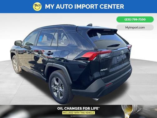 Midnight Black Metallic 2025 Toyota RAV4 Hybrid LE