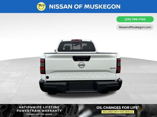 Glacier White 2026 Nissan Frontier S