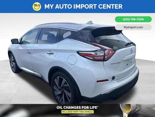 Pearl White 2017 Nissan Murano Platinum