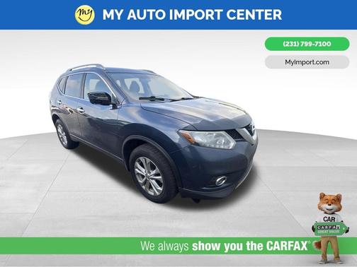 Blue 2016 Nissan Rogue S