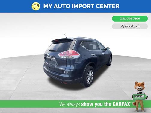 Blue 2016 Nissan Rogue S