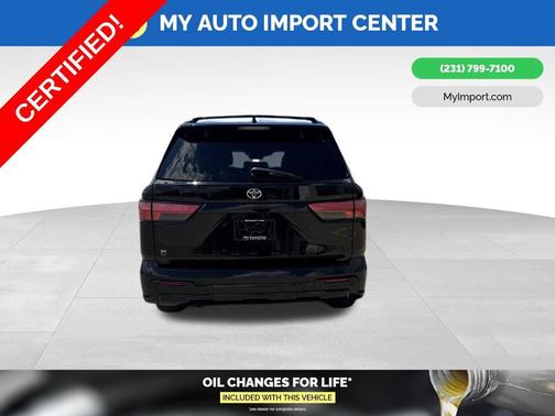 Midnight Black Metallic 2023 Toyota Sequoia Platinum