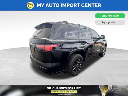 Midnight Black Metallic 2023 Toyota Sequoia Platinum