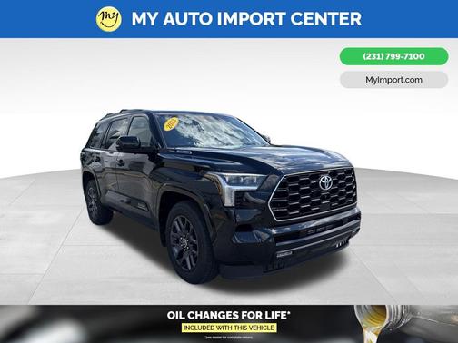 Midnight Black Metallic 2023 Toyota Sequoia Platinum