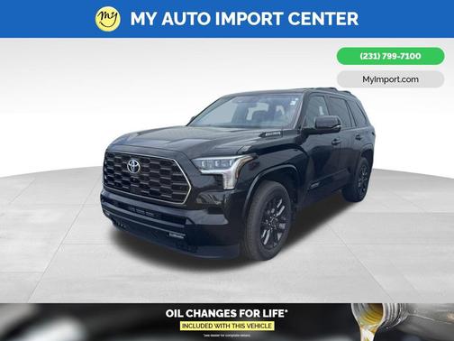 Midnight Black Metallic 2023 Toyota Sequoia Platinum