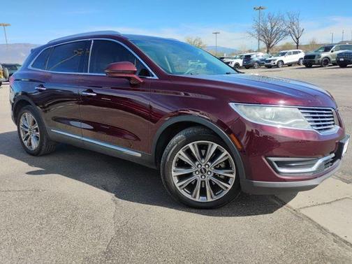 Burgundy 2017 Lincoln MKX Reserve