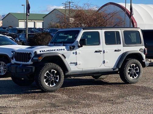 Bright White Clearcoat 2024 Jeep Wrangler 4xe Rubicon