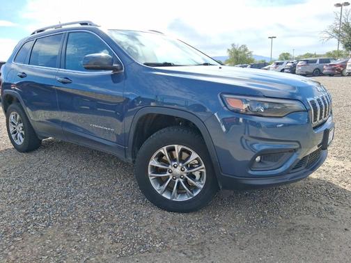 Slate Blue Pearlcoat 2021 Jeep Cherokee Latitude Lux