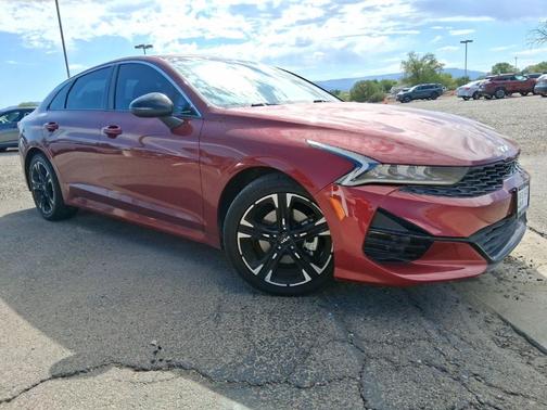 Passion Red 2022 Kia K5 GT-Line