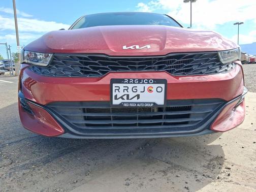 Passion Red 2022 Kia K5 GT-Line