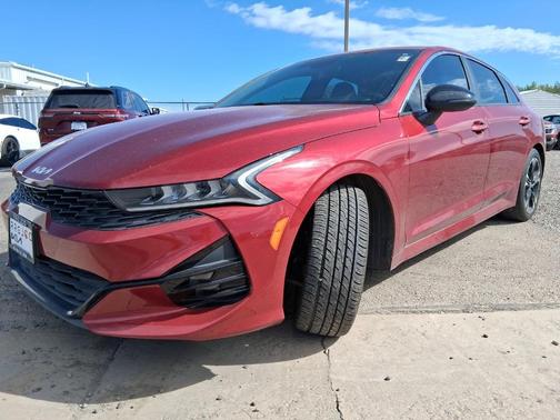 Passion Red 2022 Kia K5 GT-Line