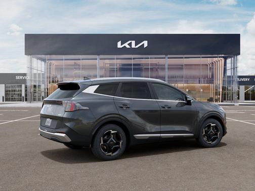 Gravity Gray 2026 Kia Sportage Hybrid EX