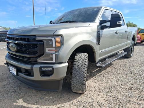 Silver Spruce Metallic 2020 Ford F-250 Lariat