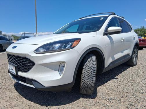 White Metallic 2020 Ford Escape SEL