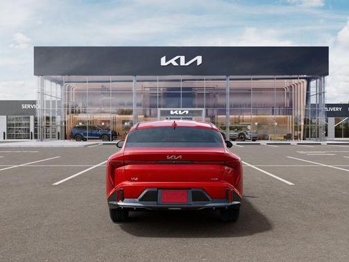 Red 2026 Kia K4 GT-LINE
