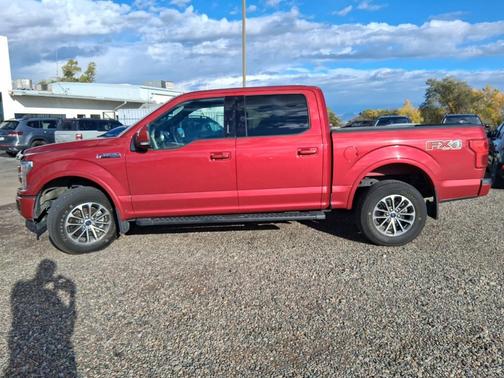 Red Metallic 2020 Ford F-150 Lariat