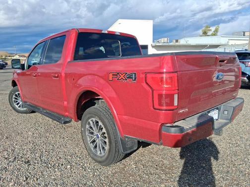 Red Metallic 2020 Ford F-150 Lariat