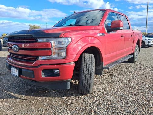Red Metallic 2020 Ford F-150 Lariat