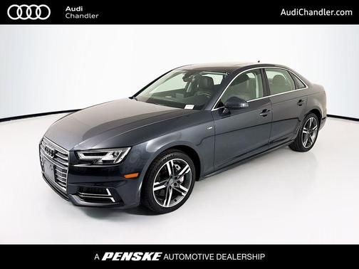 Manhattan Gray Metallic 2017 Audi A4 2.0T Premium Plus