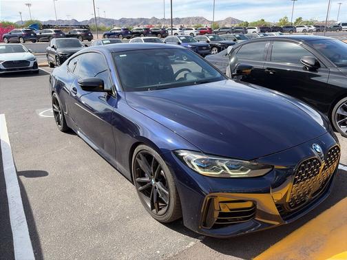 Blue 2021 BMW M440 i xDrive