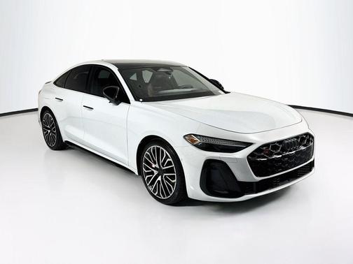 Glacier White Metallic 2026 Audi S5 3.0T Prestige