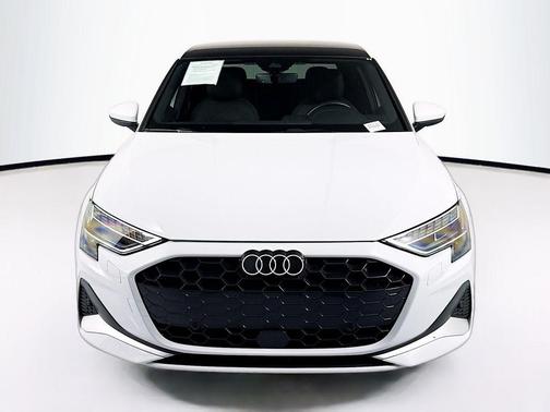 Glacier White Metallic 2025 Audi A3 Premium
