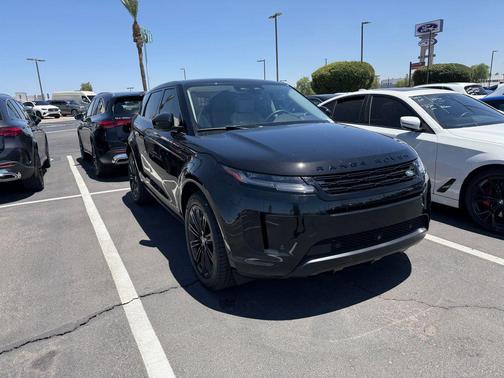 Santorini Black 2025 Land Rover Range Rover Evoque Core S