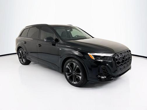 Mythos Black Metallic 2026 Audi Q7 55 Prestige