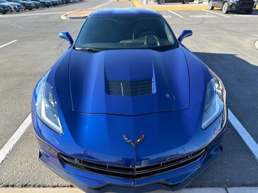 Blue 2018 Chevrolet Corvette Stingray Z51