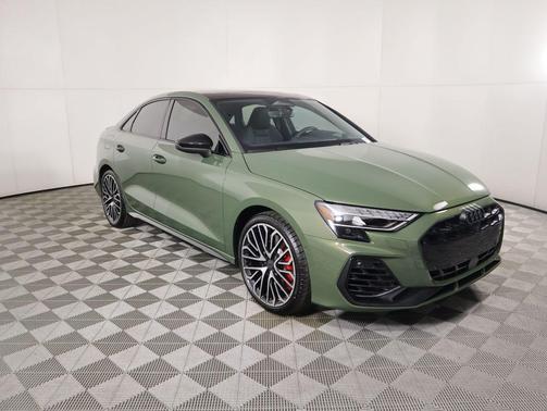 District Green Metallic 2026 Audi S3 TFSI quattro S tronic