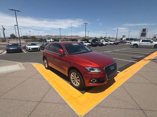 Red Metallic 2014 Audi Q5 2.0T Premium Plus