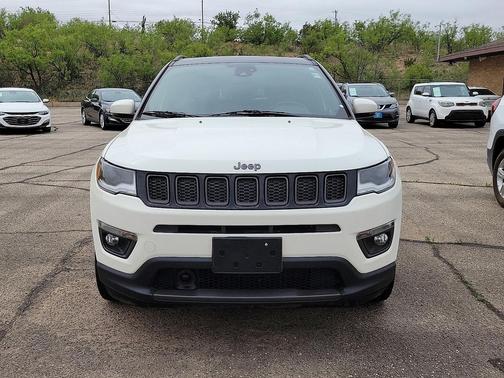 White Clearcoat 2020 Jeep Compass High Altitude