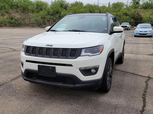 White Clearcoat 2020 Jeep Compass High Altitude